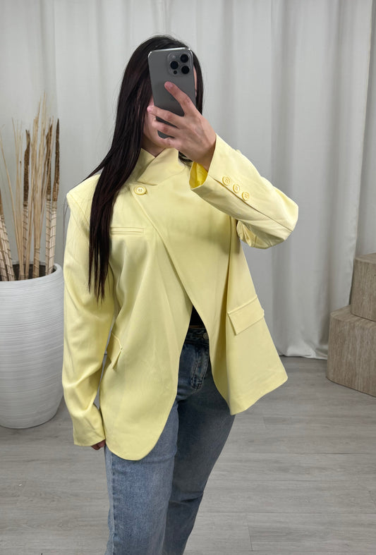 Blazer croisé Marine